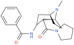 3-(phenylformylamino)-2-(1-pyrrolidinylformyl)tropane.png