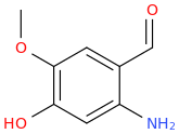 3-methoxy-4-hydroxy-6-aminobenzaldehyde.png