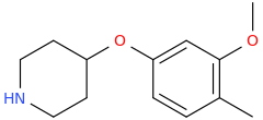 3-methoxy-4-methylphenyl piperidin-4-yl ether.png