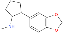 3-methylamino-4-(3,4-methylenedioxyphenyl)-cyclopentane.png