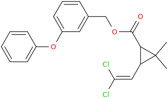 3-phenoxybenzyl-3-(2,2-dichlorovinyl)-2,2-dimethylcyclopropanecarboxylate.png
