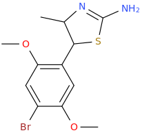 4,5-dihydro-5-(2,5-dimethoxy-4-bromophenyl)-2-amino-3-aza-4-methylthiophene.png