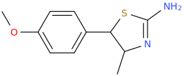 4,5-dihydro-5-(4-methoxyphenyl)-2-amino-3-aza-4-methylthiophene.png