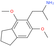 4,6-dimethoxy-5-(2-aminopropyl)-indan.png