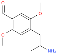 4-(2-methyl-2-aminoethyl)-2,5-dimethoxybenzaldehyde.png