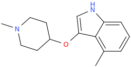 4-methyl-Indol-3-yl N-methyl-piperidin-4-yl ether.png