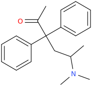 5-(dimethylamino)-3,3-diphenylhexan-2-one.png