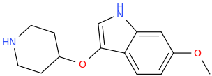 6-methoxyindole-3-yl piperidin-4-yl ether.png