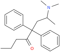 7-(dimethylamino)-5,5-diphenyloctan-4-one.png