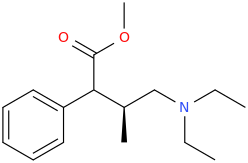 N,N-diethyl-1-amino-3-carbomethoxy-3-phenyl-2-(2S)-methyl-propane.png