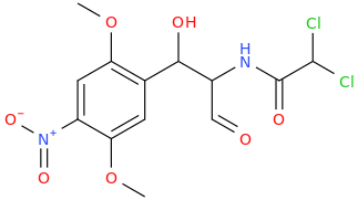 N-(2,2-dichloroacetyl)-1-(2,5-dimethoxy-4-nitrophenyl)-1-hydroxy-3-oxo-2-aminopropane.png