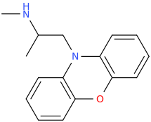 N-(2-methylaminopropyl)dibenzomorpholine.png