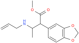 N-allyl-1-(3,4-methylenedioxyphenyl)-1-carbomethoxy-2-aminopropane.png