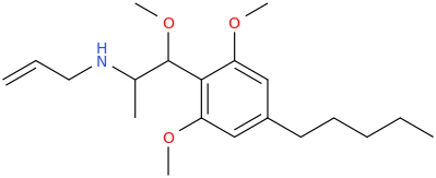 N-allyl-1-(4-pentyl-2,6-dimethoxyphenyl)-1-methoxy-2-aminopropane.png