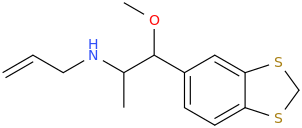 N-allyl-1-methoxy-1-(1,3-dithiaindan-5-yl)-2-aminopropane.png