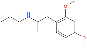 N-propyl-1-(2,4-dimethoxyphenyl)-2-aminopropane.png