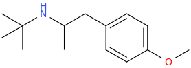 N-tert-butyl-1-(4-methoxyphenyl)-2-aminopropane.png