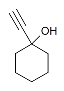 220px-1-Ethynylcyclohexanol_structure.png